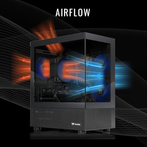 Thermaltake LCGS View i1460-170 Gaming Desktop (Intel Core™ i5-14400F, ToughRam 16GB DDR5 6000MT/s RGB Memory, NVIDIA GeForce® RTX 5060, 1TB NVMe M.2, WiFi, Windows 11) V17B-B760-560-LCS in Saudi Arabia