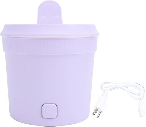 Hot Pot Electric ، 1L 400W MINI RAMEN COOKER MUNTIFUNCELITION COOKER مع غطاء بصري للبيض ، المعكرونة ، الحساء ، العصيدة ، دقيق الشوفان in Kuwait