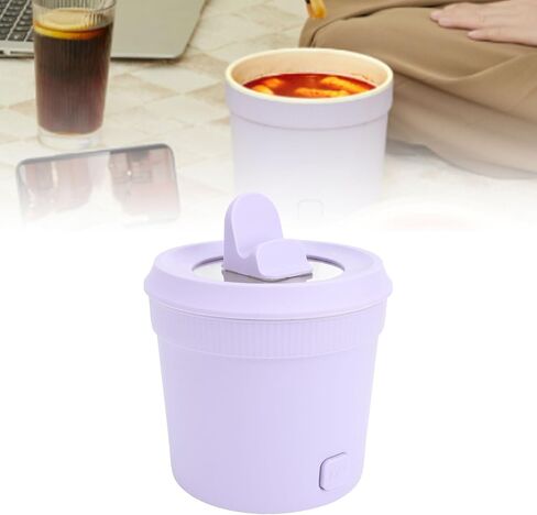 Hot Pot Electric ، 1L 400W MINI RAMEN COOKER MUNTIFUNCELITION COOKER مع غطاء بصري للبيض ، المعكرونة ، الحساء ، العصيدة ، دقيق الشوفان in Kuwait