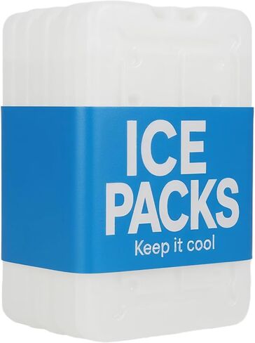 Ice Packs for Coolers Beach; Camping; Cooler Accessories Slim Long-Lasting Reusable Ice Pack for Lunch Boxes Keeping Food Drinks Cool in Saudi Arabia