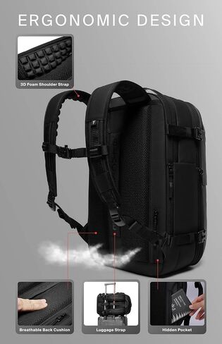 Vortex Vacuum Seal Seal Backpack 60L نظام ضغط الهواء القابل للتوسعة in Kuwait