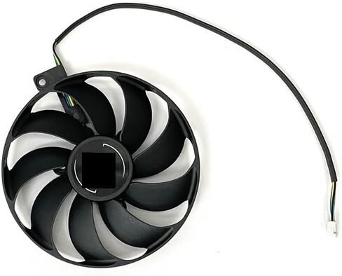 بطاقة الرسومات 90 مم PLD09210S12H مروحة التبريد متوافقة مع RTX 2080 2070 2060 Super Evo Card Card Card Cooler Fan T129215SU FDC10H12S9-C (Black 2-FAN) in Kuwait