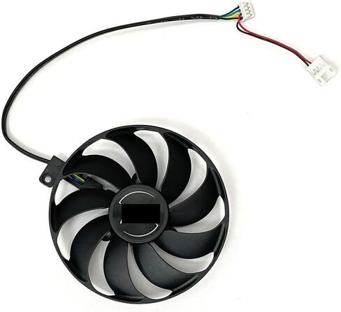 بطاقة الرسومات 90 مم PLD09210S12H مروحة التبريد متوافقة مع RTX 2080 2070 2060 Super Evo Card Card Card Cooler Fan T129215SU FDC10H12S9-C (Black 2-FAN) in Kuwait