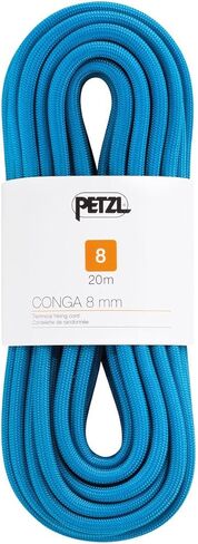 Petzl للجنسين البالغين Conga Rope 8.0mm × 20m ، الأزرق ، حجم واحد in Kuwait