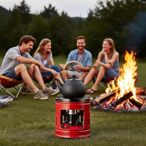 موقد كيروسين محمول ، فوغون دي بتروليو بارا كوبا ، خفيفة الوزن 8-Wicks Camp Stove Heater Outdoor BBQ Picnic Camping Protsing Propacking kerosene Furner in Saudi Arabia
