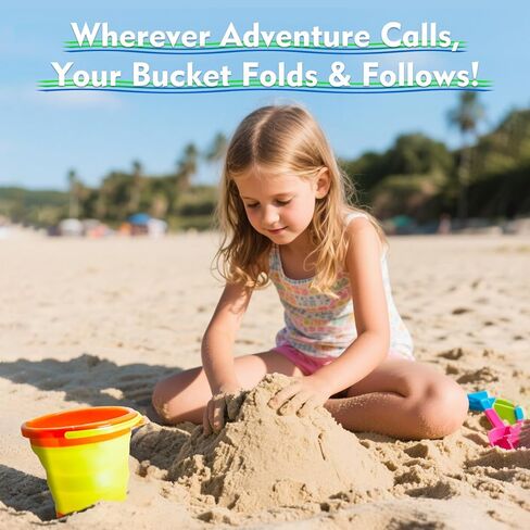 2PCS Kids Fishing Nets with Bucket - Telescoping Handle Retractable Landing Net Lightweight Aluminum Pole for Catch and Release Frog, Minnow, Butterfly, Crab, Beach and Creek Outdoor in Kuwait