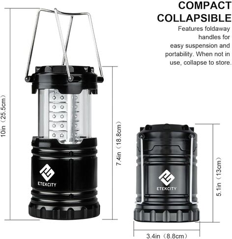 Elevon Ultra Bright LED Collapsible Water Resistant Camping Lantern Flashlights in Saudi Arabia