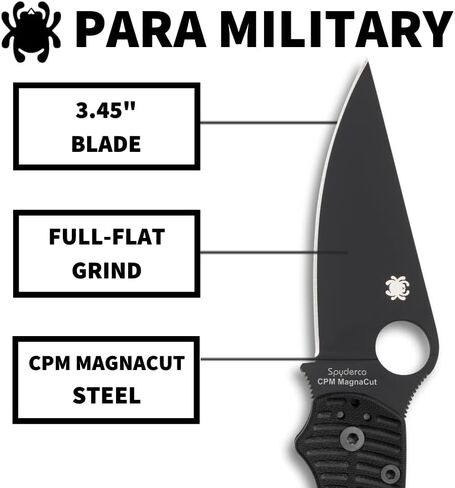 Spyderco Para Military 2 Salt BLK in Kuwait