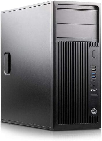 HP Z240 Tower Workstation Desktop Computer, Intel Core i5-6500, 32GB DDR4 RAM 512GB SSD, 2 DisplayPort, WiFi, Bluetooth, Keyboard&Mouse, Windows 11 Pro (Renewed) in Kuwait