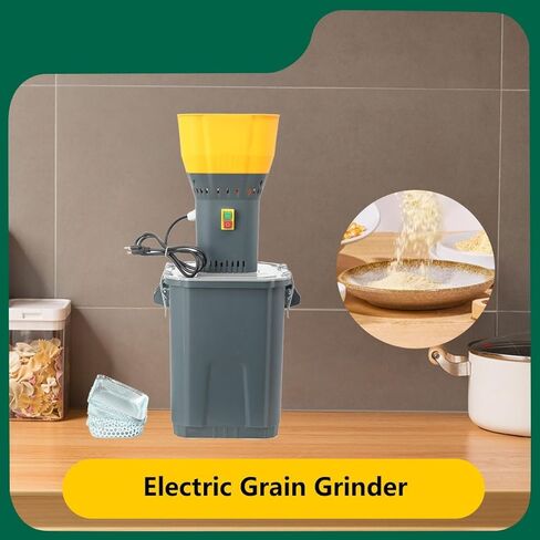 Grain Mill Corn Grinder7.9 Gallons (30L), 1000W Dust-Free Dry Cereals Grinder with Detachable Hopper and Sieve, for Wheat, Corn, Grain, Spice, Coffee Beans, Enhanced Stability model in Saudi Arabia