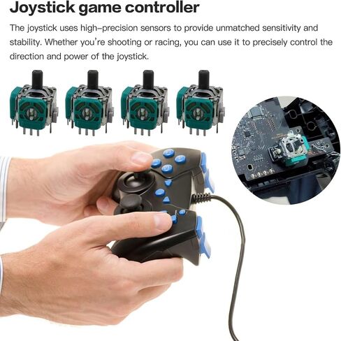 INGQI NEW Analog Stick Joystick Replacement Compatible For XBOX Series X/S Controller, 4 Pack in Saudi Arabia