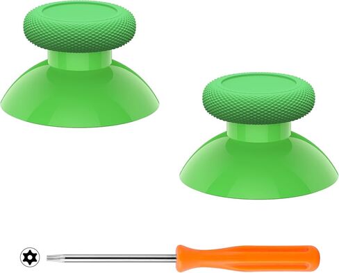 eXtremeRate Green Custom Thumbsticks + Replacement Buttons for Xbox Series X/S Controller in Saudi Arabia