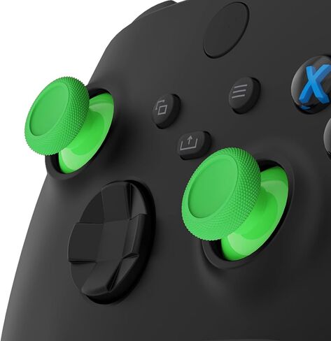 eXtremeRate Green Custom Thumbsticks + Replacement Buttons for Xbox Series X/S Controller in Saudi Arabia