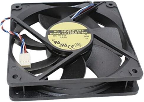 AD1212LB-A7BGL Fan 12CM for 12V 0.24A 12025 120X120X25MM 4-Wire Cooling Fan in Saudi Arabia