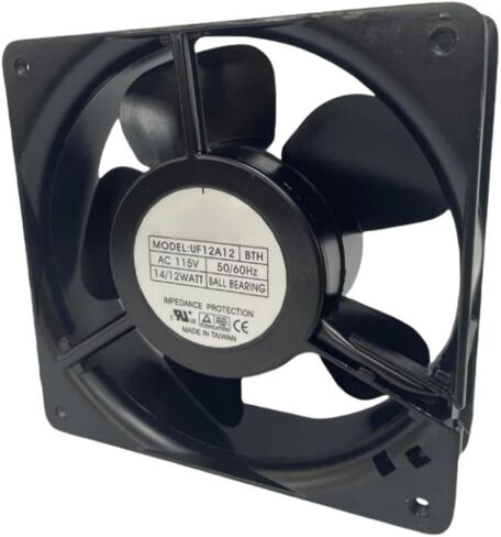 UF12A12 BTH Fan 12cm لـ 115v 14/12w 12038 120x120x38mm مروحة تبريد in Saudi Arabia