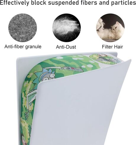 New Version 2.0 Dust Cover Net for PS5 Console, PS5 Heatsink Barrier Pets Hair Anti-dust Cover Dustproof for PlayStation 5 (PA) in Kuwait