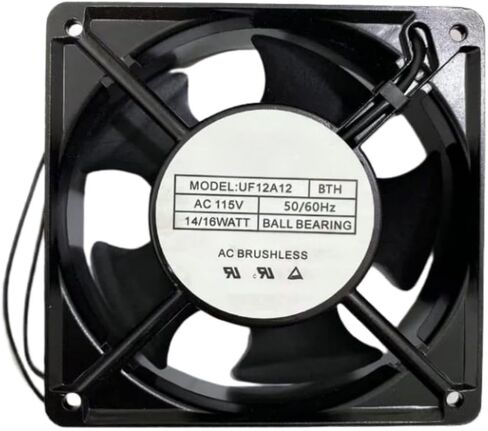 UF12A12 BTH Fan 12CM for 115V 14/16W 12038 120X120X38MM 2-Wire Cooling Fan in Saudi Arabia