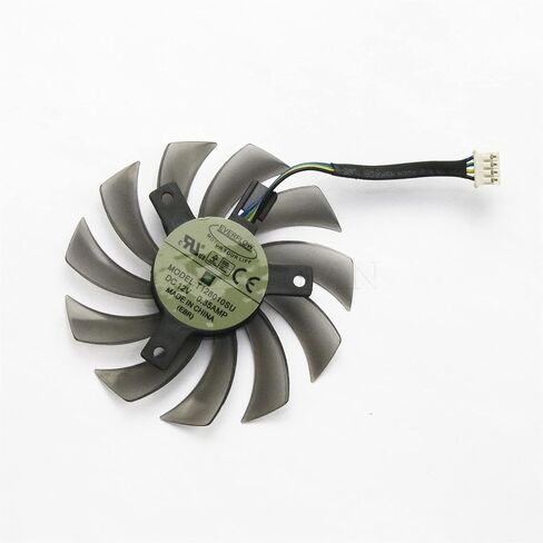 مروحة بطاقة فيديو رسومات جديدة لـ Gigabyte GTX770 670 580 HD5870 6850 T128010SU 0.35A 75mm 4pin in Saudi Arabia