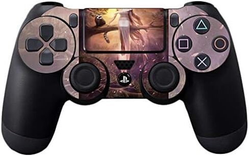 Mayyskins الجلد متوافق مع Sony PS4 Controller - Ravens Key | غلاف الالتفاف الواقي ، الدائم ، والفريد من نوعه | من السهل تطبيق الأنماط وإزالتها وتغييرها | صنع في الولايات المتحدة in Kuwait