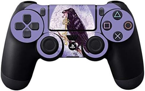 Mayyskins الجلد متوافق مع Sony PS4 Controller - Ravens Key | غلاف الالتفاف الواقي ، الدائم ، والفريد من نوعه | من السهل تطبيق الأنماط وإزالتها وتغييرها | صنع في الولايات المتحدة in Kuwait