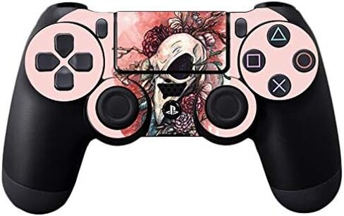 MightySkins Skin Compatible with Sony PS4 Controller - Ravens Key | Protective, Durable, and Unique Vinyl Decal wrap Cover | Easy to Apply, Remove, and Change Styles | Made in The USA in Saudi Arabia