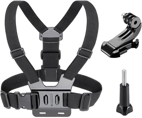 Sports Cameras Chest Mount Holder,Adjustable Chest Mount Harness Holder for All Sports Cameras in Saudi Arabia