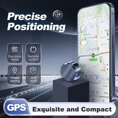GPS Tracker للمركبة ، محدد موقع Magni Mini في الوقت الفعلي ， لا يوجد اشتراك ، جهاز تتبع صغير مضاد للسرقة مع تطبيق مجاني (GF11-1) in Kuwait