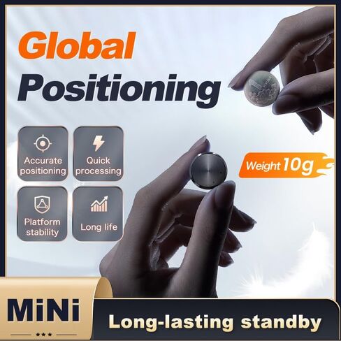 GPS Tracker للمركبة ، محدد موقع Magni Mini في الوقت الفعلي ， لا يوجد اشتراك ، جهاز تتبع صغير مضاد للسرقة مع تطبيق مجاني (GF11-1) in Kuwait