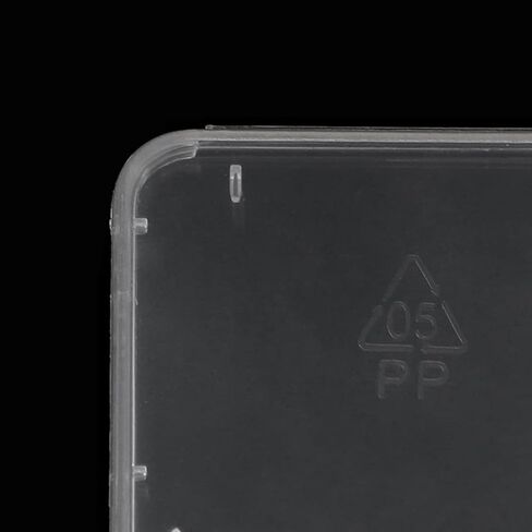 Card Storage Case 10PCS Transparent SDHC Memory Card Holder Box Portable Dustproof Holder for Camera or Adapterer, Memory in Saudi Arabia