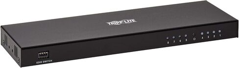 TRIPP LITE HDMI Splitter ، 8 Port 1 في 8 Out Flitter ، 8 عرض متوافق ، 4K @ 60 Hz ، HDCP 2.2 ، إدارة EDID (B118-008E-UHD-2) in Saudi Arabia
