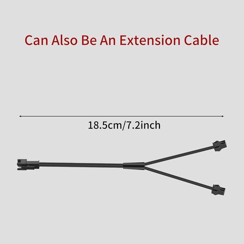 2 PCS El Wire Splitter (4 Way spliiter) in Kuwait