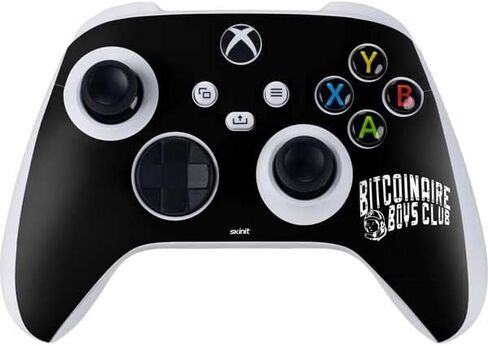 Skinit Skinit Gaming Gaming Skin متوافق مع وحدة التحكم S -Series S Series - Bitcoinaire Boys Club Design in Saudi Arabia