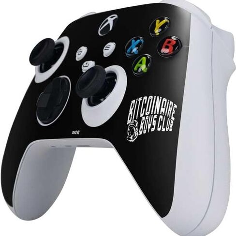 Skinit Skinit Gaming Gaming Skin متوافق مع وحدة التحكم S -Series S Series - Bitcoinaire Boys Club Design in Saudi Arabia