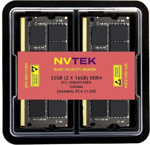 16 جيجا بايت DDR4 2666MHz PC4-21300 CL19 2RX8 ECC غير متوفرة SODIMM 1.2V 260-PIN RAM متوافقة مع SYNOLOTY D4ECSO-2666-16G ، D4ES01-16G in Kuwait