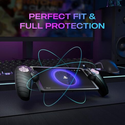 حالة واقية لبوابة PlayStation ، 8 أغطية قبضة الإبهام + 2 حلقة دقيقة لحالة بوابة PlayStation Silicon in Saudi Arabia