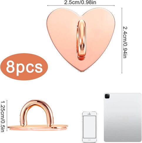 8 PCS HOOK HOOK Charm Charm ، الهواتف المحمولة Charm Rings Finger Finger Home Home Metons Finger Finger Stark in Kuwait