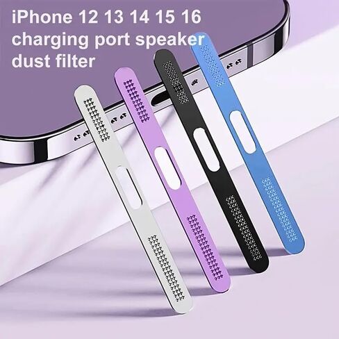 5pcs Anti Dust Proof Max Earpiece Speaker Mesh Anti Dust Proof Adhesive Cover for iPhone 16 Pro Max /16 Pro/iPhone 15 Pro / 15 Pro from iPhone 12 to iPhone 16 Series (Black) in Saudi Arabia