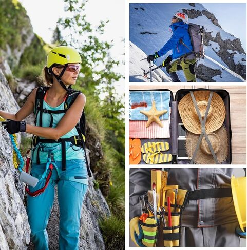 GLOBLELAND 15Pcs 15Colors 3M Nylon Strap Webbing Straps Backpack Straps Nylon Belt Webbing Strapping for Seatbelt Bag Luggage Pet Collars DIY Crafts Sewing in Saudi Arabia