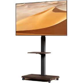 Adjustable Floor Standing TV Stand Removable with Art Stand for 32 55 65 75 Inch TV(White) in Kuwait