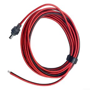 الكابلات من أجل starlink ، كابل الطاقة 14AWG استبدال الكابل المزدوج المزدوج باللون الأحمر والأسود لـ Starlink ، ملحقات كبلات التمديد/Ethernet المقاومة للماء (1M) in Kuwait