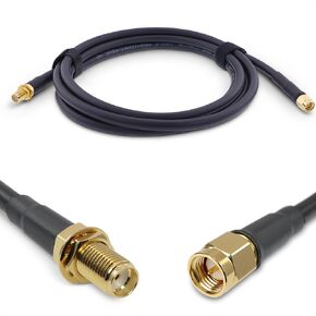 Proxicast 10 ft SMA Male to SMA Female 50 Ohm Low-Loss CFD195 Coax Cable in Saudi Arabia