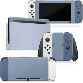 TACKY DESIGN Colorwave skin Compatible with Nintendo Switch OLED Skin Color Blocking - Vinyl 3M Nintendo Switch OLED Stickers set - Classic Switch OLED Skin for Console, Dock, Joy Con -Decal Full Wrap in Saudi Arabia