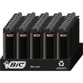 BIC Maxi Bocke Wighter ، SPERIES EDITION Series ، Black ، 50 Count Trening of Lighters in Kuwait