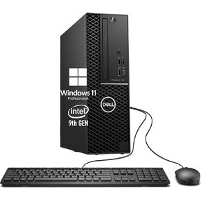 Dell Precision 3431 Small Form Factor Workstation Computer Desktop PC, 9th Gen Hexa-Core i5-9500, 16GB DDR4, 256GB SSD, Keyboard and Mouse, WiFi, BT, Windows 11 Pro (Renewed) in Kuwait
