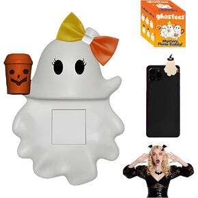 Ghostees Mystery Phone Buddy - Mini Stick -on Halloween Ghost & Pumpkin Phone Topper ، in Kuwait
