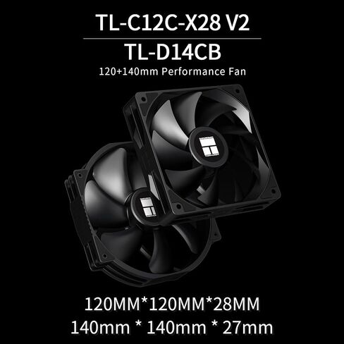 Thermalright Peerless Assassin 140 Digital Black CPU COWNER ، مراوح PWM مزدوجة مع سرعة 1850 دورة في الدقيقة ، دعم Intel LGA1700/1851/115X/2011/1200 ، AMD: AM4/AM5 ، تبريد وحدة المعالجة المركزية ، غطاء شاشة رقمية أعلى in Saudi Arabia