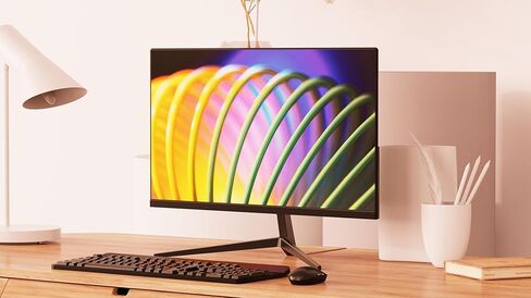 HP ELITERESK 800 G3 SFF كمبيوتر سطح المكتب مع 21.5 "" FHD Monitor Bundle PC SET ، Intel Core I5-6500 3.2GHz ، 8GB RAM ، 256GB SSD ، لوحة المفاتيح والماوس ، WIFI ، Windows 11 Pro ، Black (READED) in Saudi Arabia