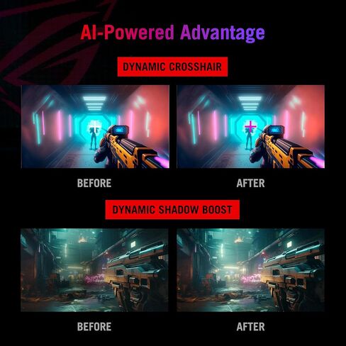 ASUS ROG STRIX 27 "1440p USB-C HDR Moniter (XG27ACMS)-QHD (2560 × 1440) ، 320 هرتز ، 0.3 مللي ثانية ، IPS سريع ، مزامنة ضبابية منخفضة الحركة ، G-Sync ، عرض العرض ، Switch Tripod ، 3 YR ضمان in Saudi Arabia