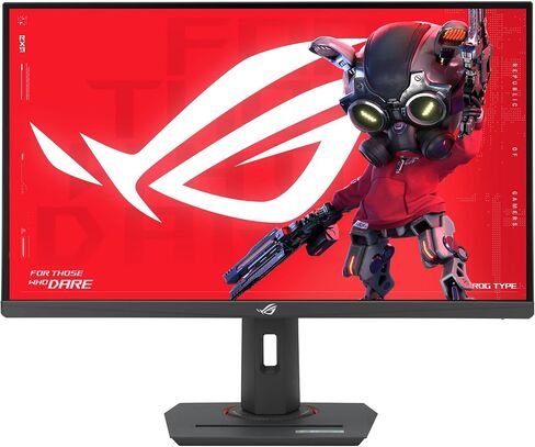 ASUS ROG STRIX 27 "1440p USB-C HDR Moniter (XG27ACMS)-QHD (2560 × 1440) ، 320 هرتز ، 0.3 مللي ثانية ، IPS سريع ، مزامنة ضبابية منخفضة الحركة ، G-Sync ، عرض العرض ، Switch Tripod ، 3 YR ضمان in Saudi Arabia