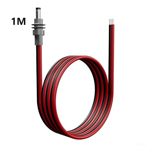 الكابلات من أجل starlink ، كابل الطاقة 14AWG استبدال الكابل المزدوج المزدوج باللون الأحمر والأسود لـ Starlink ، ملحقات كبلات التمديد/Ethernet المقاومة للماء (1M) in Kuwait